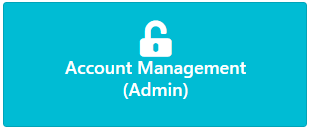 Account Management (Admin) button on eRA Commons Home page