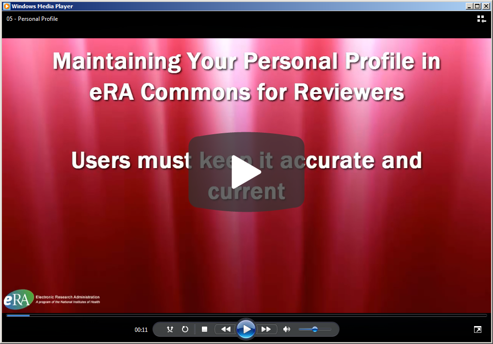 How to Set Up and Maintain the Personal Profile