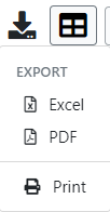 Export button