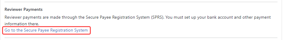 Reviewer Payments