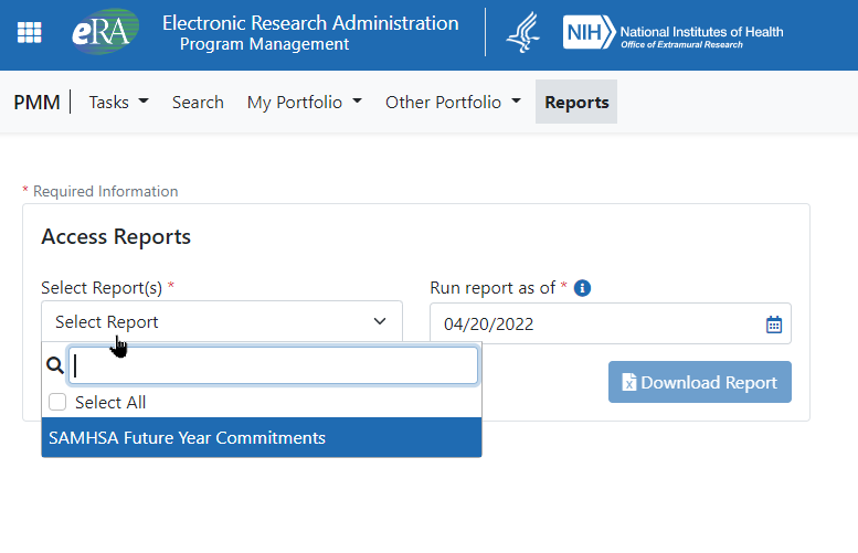 SAMHSA Reports