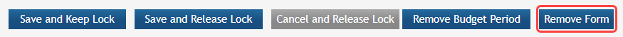 Image of the Remove Form button